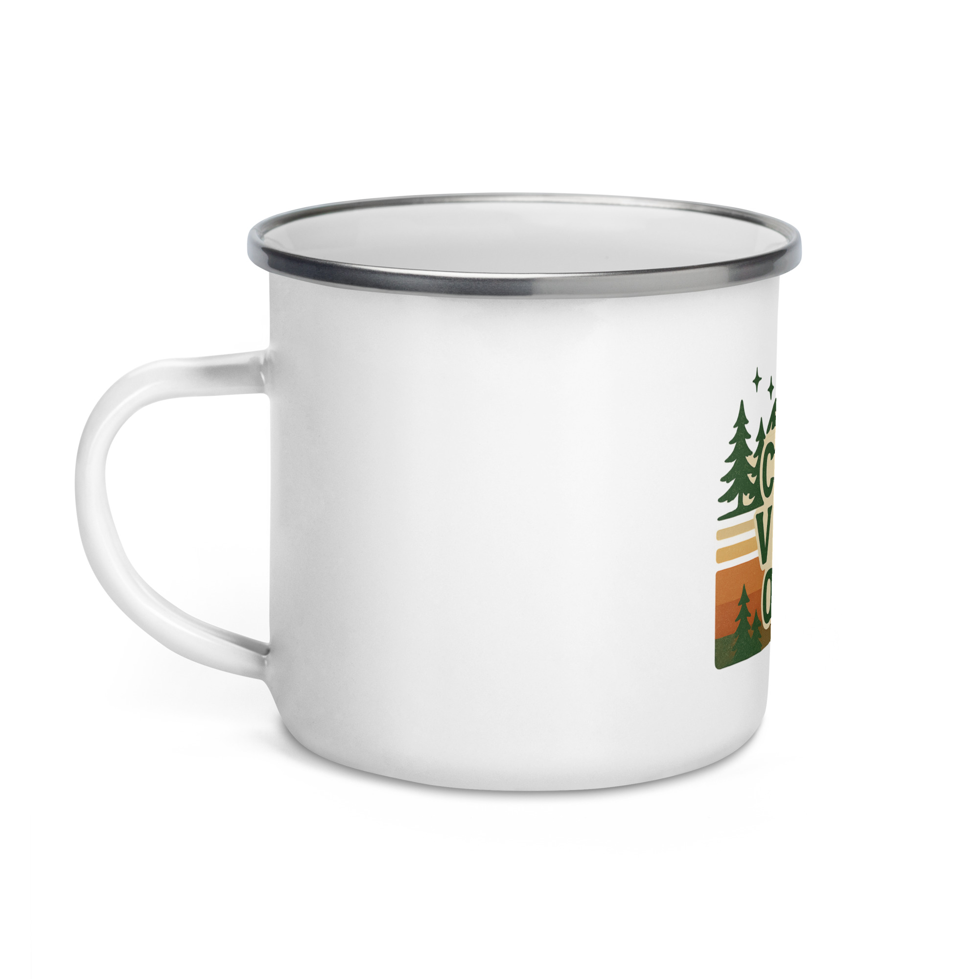 Camp Vibes Only Enamel Mug - Image 3